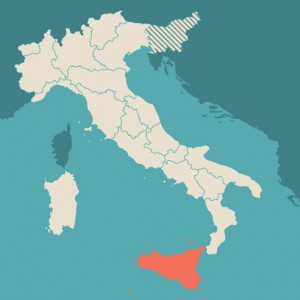 map of sicily, italy - adagio travel