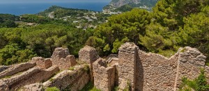 View from Villa Jovis. Capri. Italy 2012